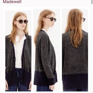 Madewell Wool Blend Cardigan Extra Small XS